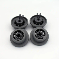 4Pcs Dishwasher Rolr Lower Rack Basket Wheel For Bosch