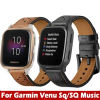 Watch Band For Garmin Venu Sq Strap Leather Watch Bands Strap For Garmin Venu Sq band garmin venu SQ Music Replacement Bracelet