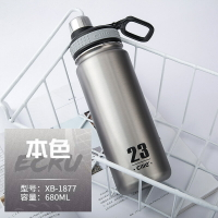 新款304不銹鋼保溫杯真空戶外運動小口水壺便攜簡約大容量水杯