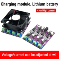 DC12V-24V Lithium Battery Charger Module Board 4.4A DC to DC Step Down Charging Board Module Power Converter Charger