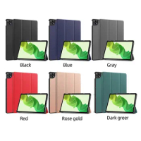 100PCS/Lot Luxury Stand PU Cover For Realme Pad 2 11.5 2023 Slim Folio Tablet Leather Case Hard Shell