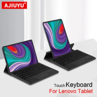 AJIUYU Keyboard TouchPad Backlight For Lenovo Tab P11 Plus Pro 12.6 M10 FHD P10 M8 HD M7 Yoga Tab 11 13 Miix5 10 Tablet Case