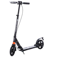 Adult two-wheeled adult scooter two-wheeled foldable children and youth brake models folding scooter