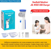 Alat terapi pernapasan asma nebulizer portable untuk uap bantu sesak
