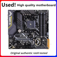 For ASUS TUF B450M-PRO GAMING Motherboard Socket AM4 DDR4 For AMD B450M B450 Original Desktop Mainboard Used Mainboard