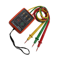 เครื่องทดสอบ 3 เฟส, แบบดิจิตอล, SM852B, การตรวจจับเฟสและแรงดันที่แม่นยำ