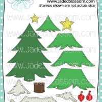 Build a ChristmasTree Metal cutting dies mold card Scrapbook paper craft knife mould blade punch stencils
