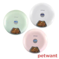 【PETWANT】甜甜圈六餐餵食器 F6-TW(環保版)