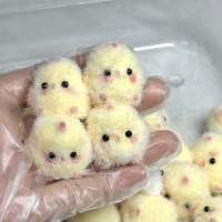 1 cái đồ nơi bóng đêm giải thích về nhà bếp nhỏ đồ chơi nhỏ bé che Bóng đèn mini TPR Squishy