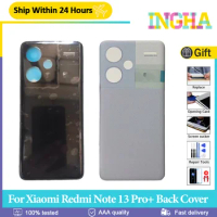 Original For Xiaomi Redmi Note 13 Pro+ Battery Cover Hard Back Door Lid Rear Housing Case For Redmi Note 13 Pro Plus Back Cover