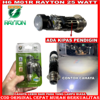 ORIGINAL LAMPU UTAMA H6 RTD RAYTON M01R CAHAYA BILED LAMPU MOTOR UNIVERSAL BILED