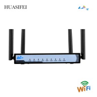 HUASIFEI Router Wifi Sim 4g Lte Unlocked 3G/4G Wireless Wifi Router 300mbps CPE Router Mobile 4 External Antenna For Indoor Home
