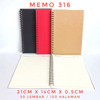 Buku Memo 316 custom buku tulis A5 buku tulis spiral buku souvenir buku barang promosi buku custom ,