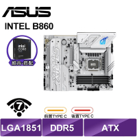 ASUS 華碩 STRIX B860-A GAMING WIFI 主機板+Intel U7-265K 處理器