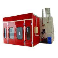 Customized Car Oven Bake Paint Spray Booth Electric And Diesel Heaters For Sale