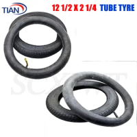 12 Inch Tyre 12 1/2x2 1/4 Outer Tire 12x2.125/2.35 Inner Tube for Electric Scooters Folding Bike Baby Carrier,bicycle Wheels