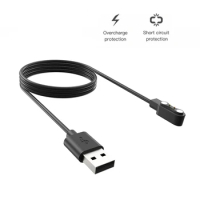 Magnetic USB Fast Charging Cable Replacement Charger Cord Multiple Protection Stable Charging for Zeblaze Vibe 7 Pro Accessories