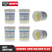 Kingbo RMA-218 100g Bga Solder Flux Paste Solder 100g for SMT Reballing Soldering Welding Repair Paste