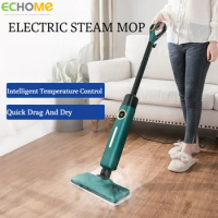 ECHOME Steam Mop Heating Electric Mop Household Intelligent Wireless Floor Cleaner Mopping High Temperature Cleaning Machine