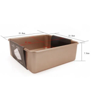 【Chefmade學廚原廠正品】8.5吋活底方型烤盤模具(WK9036蛋糕模)