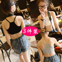 女童小背心內衣 兒童純棉內衣 中大童打底衣 女孩學生吊帶內穿內衣【不二雜貨】