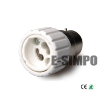 15pcs B22 To Gu10 LED Light Socket Base Adapter, with B22 Bulb Base, GU10 Socket Holder, CE Rohs Ceramic