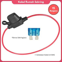 Holder Fuse Waterproof 10A 15A (Standar)