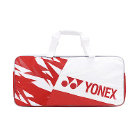 Yonex Active Tournament Bag [BAG23012TR496] 羽拍袋 3支裝 白紅
