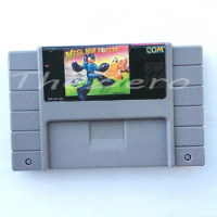 Mega Man Soccer MegaMan Video Game USA Version for 16 bit Super Game Card Cartridge Card for 46pin NTSC Game Player
