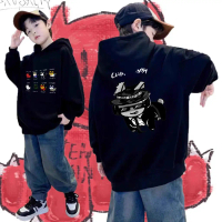 เสื้อยืดแขนสั้น kids Hoodie Roblox Hoodie c00lkid-Shedletsky Blame John-Gubby-Forsaken สองครั้ง  Rob