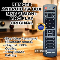 Remot Remote STB MNC Vision+ TV bisa Voice command support mnc Play Android box Vision plus tv Decod