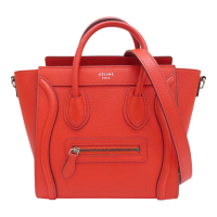 【二手名牌BRAND OFF】CELINE 賽琳 紅色 牛皮 兩用包