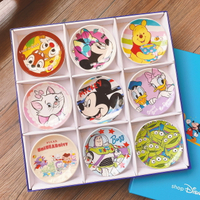 真愛日本 迪士尼專賣店限定 9入 豆皿組 2th 全人物 小盤子 醬料盤 米奇 米妮 分裝盤