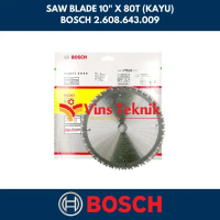 COD - Mata gergaji kayu table saw miter saw BOSCH Saw blade 10\ X 80T"