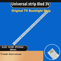 TV-096 led strip tv backlight 32 inch universal all models can be For 32inch 8led 3V2W led tv strip light led backlight