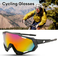 Cycling Sunglasses UV400 Protection Sports Goggles Windproof Men Women Bicycle Glasses Outdoor Fishing Running Hiking Eyewear