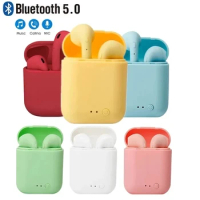 TWS Macaron Earphones Wireless Bluetooth 5.0 Matte Sport Sport Binaural Earbuds Noise Reduction Headphones