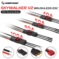 Original Hobbywing SKYWALKER Series 2-6S 20A 30A 40A 50A 60A 80A 100A Brushless ESC Speed Controller With UBEC For RC Quadcopter