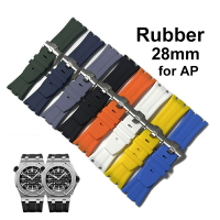 橡膠錶帶適用於 AP 15710 15703 Audemars Piguet Royal Oak Offshore 系列