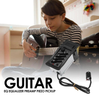 Bộ Bộ Tiền Nén Guitar, EQ-7545R, Bao Gồm Pin Alkaline 9V, 4 Ban Nhạc, Các Bộ Phận Nhạc Cụ