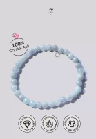 Zupazupazuu Zupazupazuu - Crystal Bracelet Aquamarine