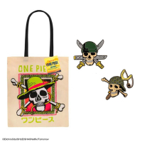 海賊王托特包及索隆與烏索普徽章組