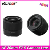 VILTROX 20mm F2.8 Full Frame Ultra Wide Angle Auto Focus VLOG Camera Lens For Sony E Nikon Z Mount ZV-E1 A7RV ZV-E10 A7C FX30