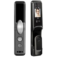 cerradura inteligente fingerprint password remote smart phone door lock with camera