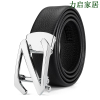 輕奢皮帶CityKatie自動扣Z字扣Z字頭Z字母男士腰帶貨號BV1褲帶