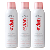 Evian愛維養 天然礦泉護膚噴霧 150ML  *3入組 (依雲保濕水)