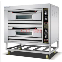 electric for Commercial baking 2 Deck Electric Bakery /Baking oven/ gas oven Pizza Machine for bakery