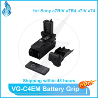 VG-C4EM VGC4EM Battery Grip for Sony a7RIV a7R4 a7IV a74 a9II a7rm4, A7M4, a1, a7s3, NP-FZ100, FZ100...