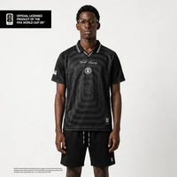LARUSSO FIFA Collection - Jersey Bola Premium Boxy Official FIFA World Cup 2026 - Black L