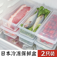廚房冰箱冷凍室速凍冷藏裝食品食物收納盒整理盒保鮮盒專用食品級
